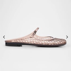 Tory Burch Women's Mellow Jelly Mary Jane Mules in Cocoa